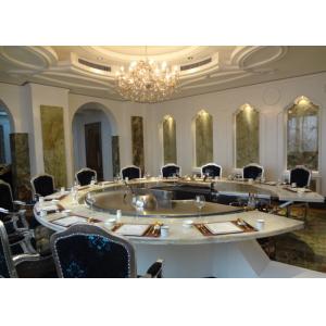 Buy cheap Circle Teppanyaki Hibachi Grill Table Basic Configuration 12 Seats Capacity from wholesalers