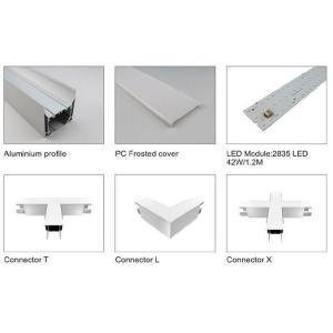 Recessed Mounted LED Aluminum Profile ,led extrusion channel, Length Customized