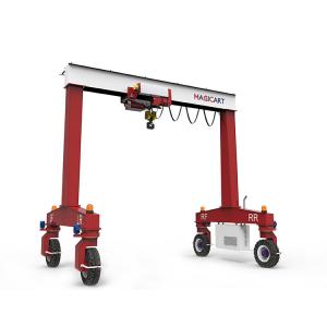 Cheap RTG Mobile Gantry Crane With 3T~20T Load Capacity, Customized Design for sale