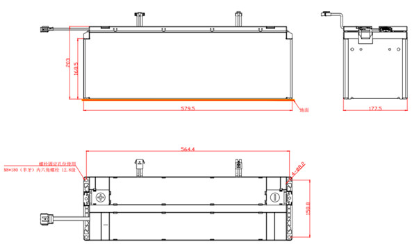9.6V 600Ah Lithium Ion Battery For Electric Vehicles Environmental Protection