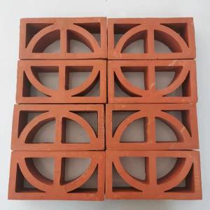 Common Size 240*120*60mm Handmade Clay Fire Bricks Ventilation Tiles Heat