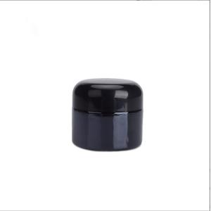 20g 30g 50g Black Eye Cream Jar With Lid Cosmetic Package Container Glass Cream
