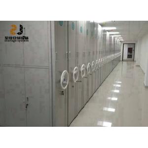 3 Point Key Lock 6 Layers Moving File Cabinets Shelf System Corrosion Protection