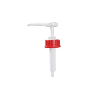UKR30 57mm Closure 15cc 30cc Red Plastic Ketchup Sauce Dispenser Pump of Pilfer