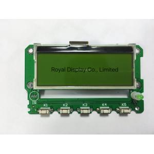 Stn Yg 122X32dots COB 3.3V Yellow-Green Monochrome LCD Display Module