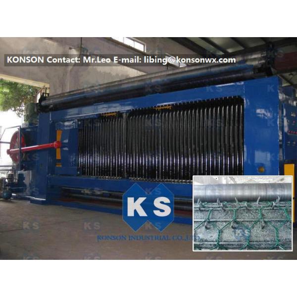 Customized Automatic Gabion Mesh Machine Hexagonal Wire Gabion Netting