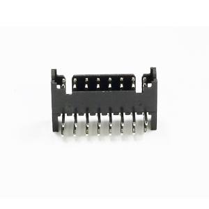 Right Angle Type Board To Wire Connector Black 2.0 Pitch Sn Plated ROHS board to