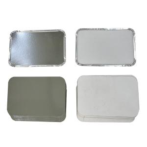 Aluminium Foil Container Tray With Lid Custom Order Accepted HEIGHT Customizable