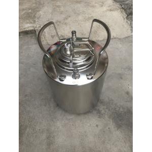 10L ball lock keg with pressure relief valve lids for home brew use
