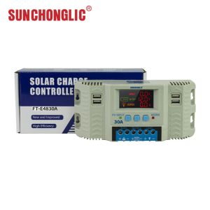 48v 30a Solar Charge Controller With 100v Pv Input & Wide 12v - 48v Compatibilit