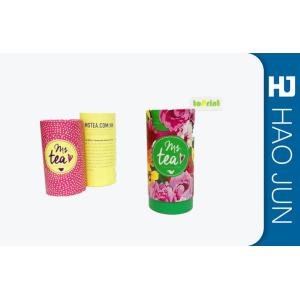 Custom Round Printed Cardboard Tubes Packaging With Recycled Materials