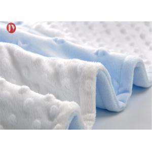 Wholesale Custom Double Layer Soft Fleece Minky Dot Baby patchwork Blanket