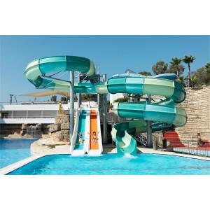 5 Person Fibreglass Pool Water Slide Amusemrnt Park Rides Children Accessories