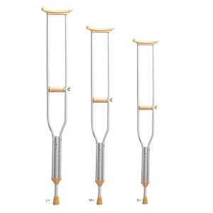 GT-925L Adjustable Aluminum Walking Canes Underarm Walking Stick S M L XL 20pcs/Ctn