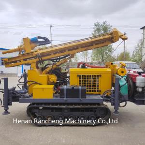 China 150m Hydraulic Water Well Drilling Machine For 17 - 31m³/Min Air Consumption on sale