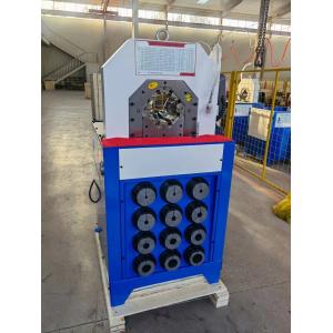 PLC / Button / Digital Panel Control System Hose Crimping Machine For Withhold
