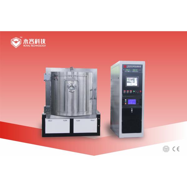 Automotive Wheel PVD Hard Chrome Vacuum Metalizing Machine , DC Magnetron