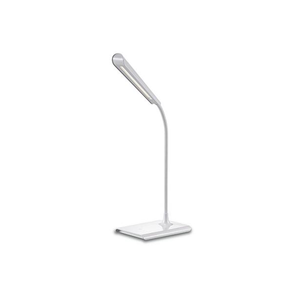 Office LED Touch Desk Lamp , Pure White LED Light Table Lamp With USB Charging