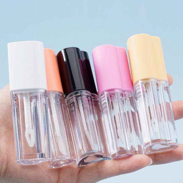 Quality Wholesale Luxury Empty Lip Gloss Tube Customizable Heart Shape Cap wholesale