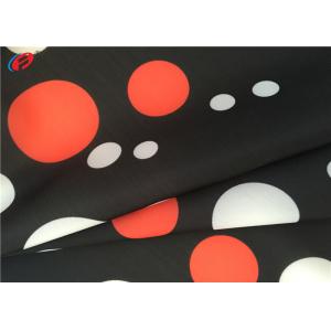 Cheap Soft Printed 85 % Polyester 15 % Spandex Knitted Fabric For Bikini , Tear - Resistance for sale