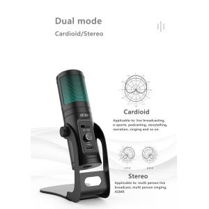 Desktop 75ma USB Recording Microphone Cardioid Polar Pattern