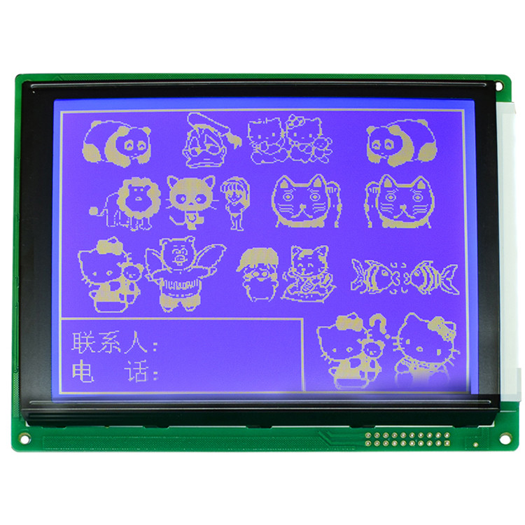 Cheap Dot Matrix Type Graphic LCD Module COB Bonding Mode For Communication Equipment for sale