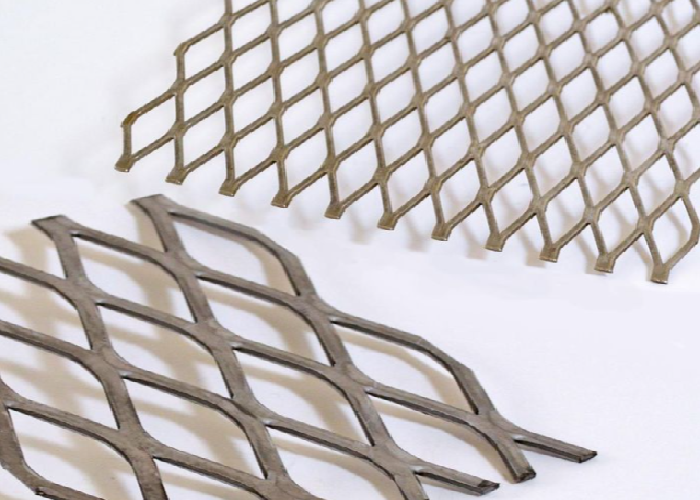 Lightweight Security and Protection Expanded Metal Mesh Panel Durable