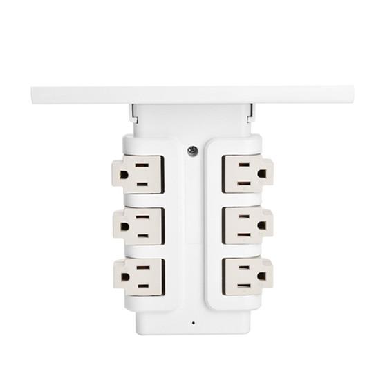 Quality Wall Power Socket with Surge Protector ETL cETL Passed 6Way wholesale