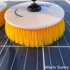 Electric Double Heads Rotating Brush for Solar Panel Cleaning High Altitude