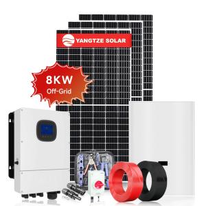 Self Sustained 8kw Grid Tie Solar System Kit PV Inverter
