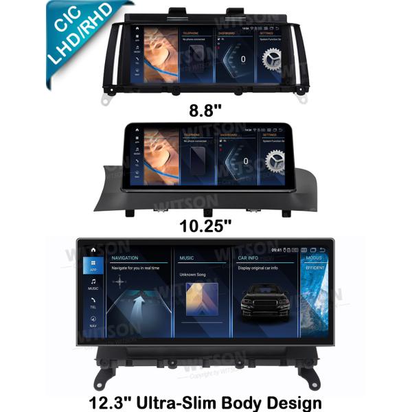 8.8''/10.25''/12.3'' Screen For BMW X3 F25 2011-2013 CIC Android Multimedia