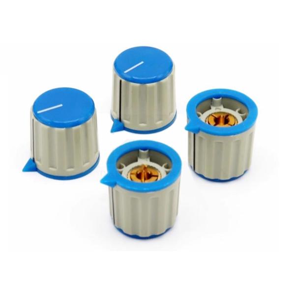4mm Shaft Plastic Knob For Orange Potentiometer Application