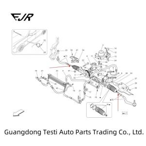 670102931 Steering System Pull Rod Ball Head for Ghibli Quattroporte M156 M157