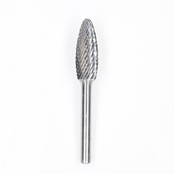 Quality SH-1 Flame Shape Solid Tungsten Carbide Burr 1/4" Shank For High-Speed Die Grinder wholesale
