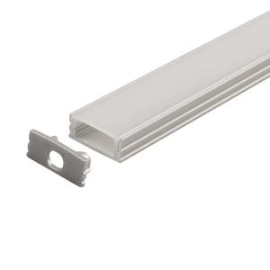 China 1706 LED Aluminium Extrusion Recessed Profile for LED Strip Suitable for Indoor or Outdoor on sale