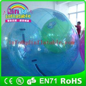 China Funny inflatable roller ball walk on water ball human hamster ball in pool on sale