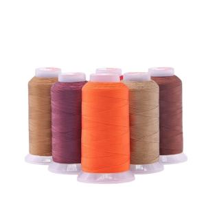 Pattern Dyed Strength 100% Polyester Sewing Thread for TEX70 250D/3 304 Colors