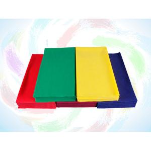 Disposable Dining Table Protective PP Non Woven Polypropylene Fabric Multi Color