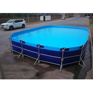 China Tarpaulin Thickness 0.7mm PVC Fish Pond with Customized Tarpaulin on sale