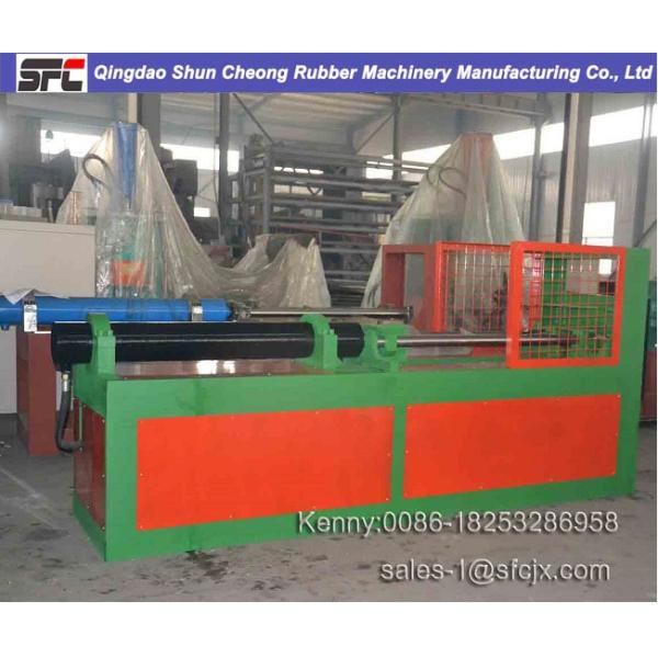 380V 50HZ Waste Tyre Recycling Plant Hydraulic Tire Debeader