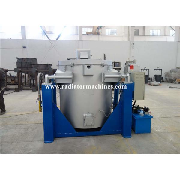 Quality Oil Fired Metal / Aluminum Melting Furnaces With Pipe Burning System 350KG wholesale