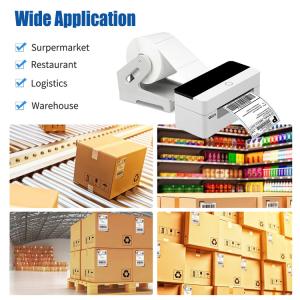 4 Inch Desktop Barcode Thermal Label Printer Direct Bluetooth Thermal Printer