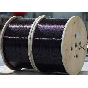 0.24-2.39mm Rectangular / Flat Magnet Copper Wire Enameled Self Bonding Wire For