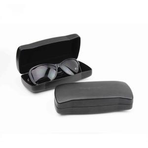 China black leather sunglasses case new packaging glasses box on sale