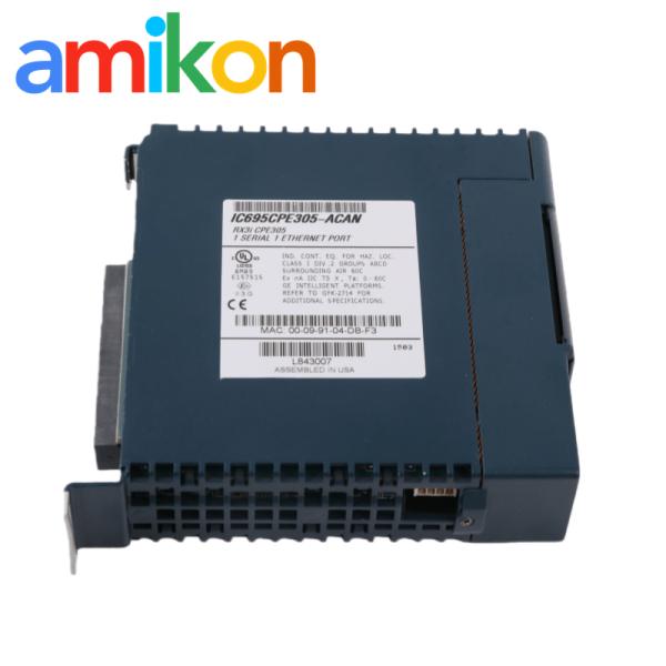 GE IC695CPE305 CPU Module with 1.1 GHz Clock Speed 1 Slot and 128 Kilobytes