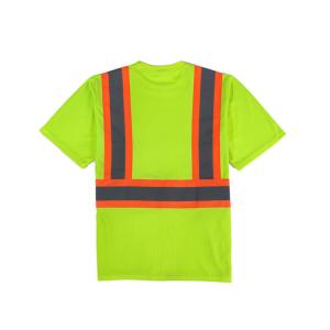 Cheap Class 3 Hi Vis Fr Short Sleeve Shirts High Visibility Safety T Shirts Polo Shirts Reflective for sale