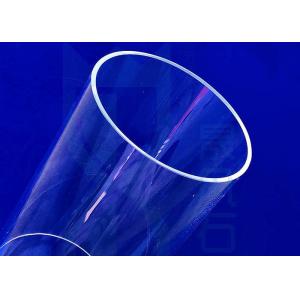 Custom Diameter Semiconductor Quartz Testing Tubing Transparent And Opaque