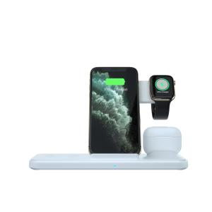 15W Qi Fast Portable Wireless Charger For IPhone 11 XR X 8 Watch