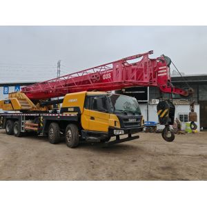2017 Sany STC500S Used Crane: 43.5m Main Boom, 16m Jib, 6.6-Ton Counterweight, Excellent Working Condition.