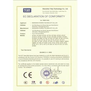 Shenzhen Starpai Technology Limited Company Certifications